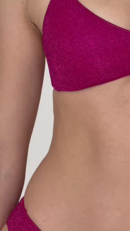 Corpetto Miami Glitter Magenta